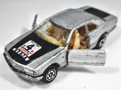 MERCEDES-BENZ 500 SEC, Yatming, Die cast NO.1087, Srebrny, 1:64, Resoraki – zdjęcie 2