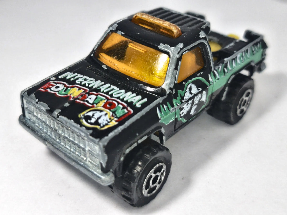 CHEVROLET BLAZER PICKUP, DEPANNEUSE, Majorette, Die cast NO.291 Czarny 1:62 – zdjęcie 2