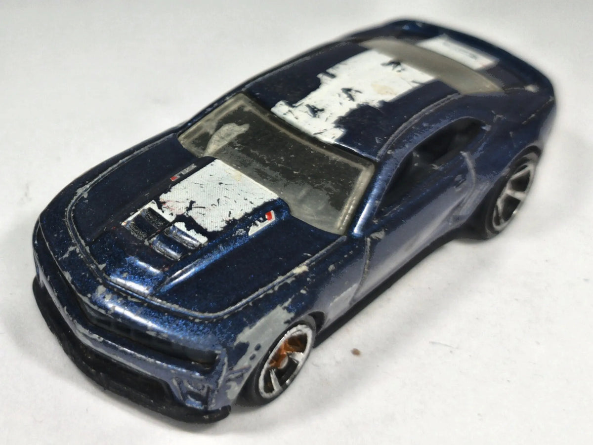 Chevrolet Camaro ZL1 Hot Wheels 2020 1:64 Luzak Niebieski Muscle Car – zdjęcie 2