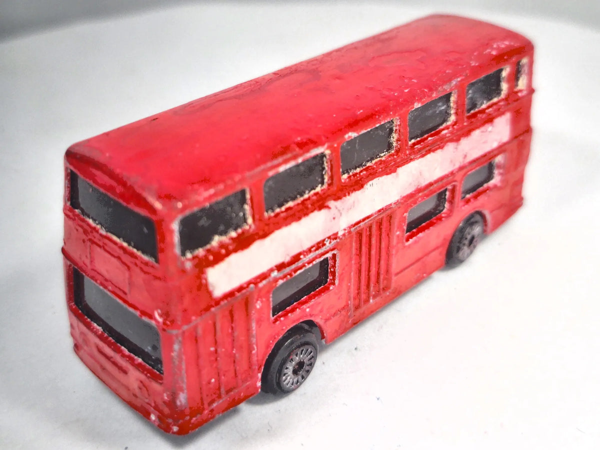 DAIMLER FLEETLINE, London City Bus, Corgi, Die cast, Czerwony 1:76 Resoraki – zdjęcie 2
