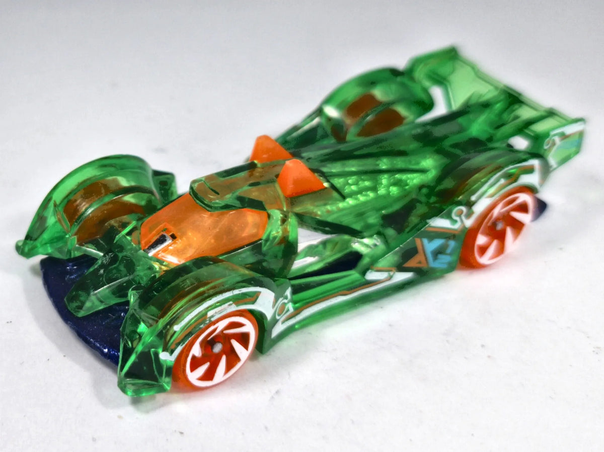 Hi-Tech Missile Hot Wheels 2013 1:64 Luzak Zielony – zdjęcie 2