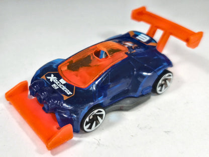 Rising Heat Hot Wheels 2017 HW Speed Graphics 1:64 Luzak Niebieski – zdjęcie 2