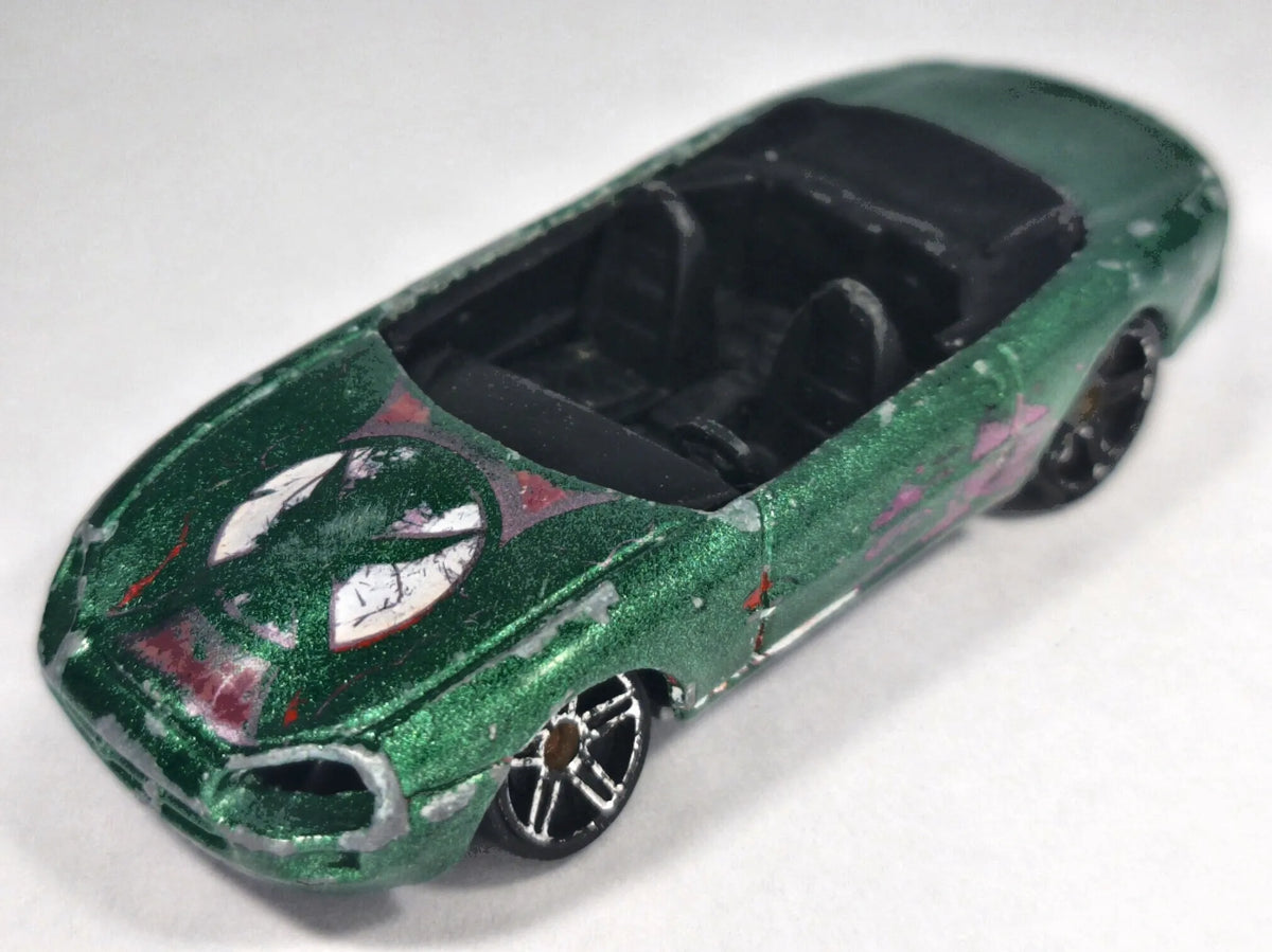 JAGUAR XK-8, Hot Wheels 1996, Die cast, Zielony, 1:64, Resoraki – zdjęcie 2