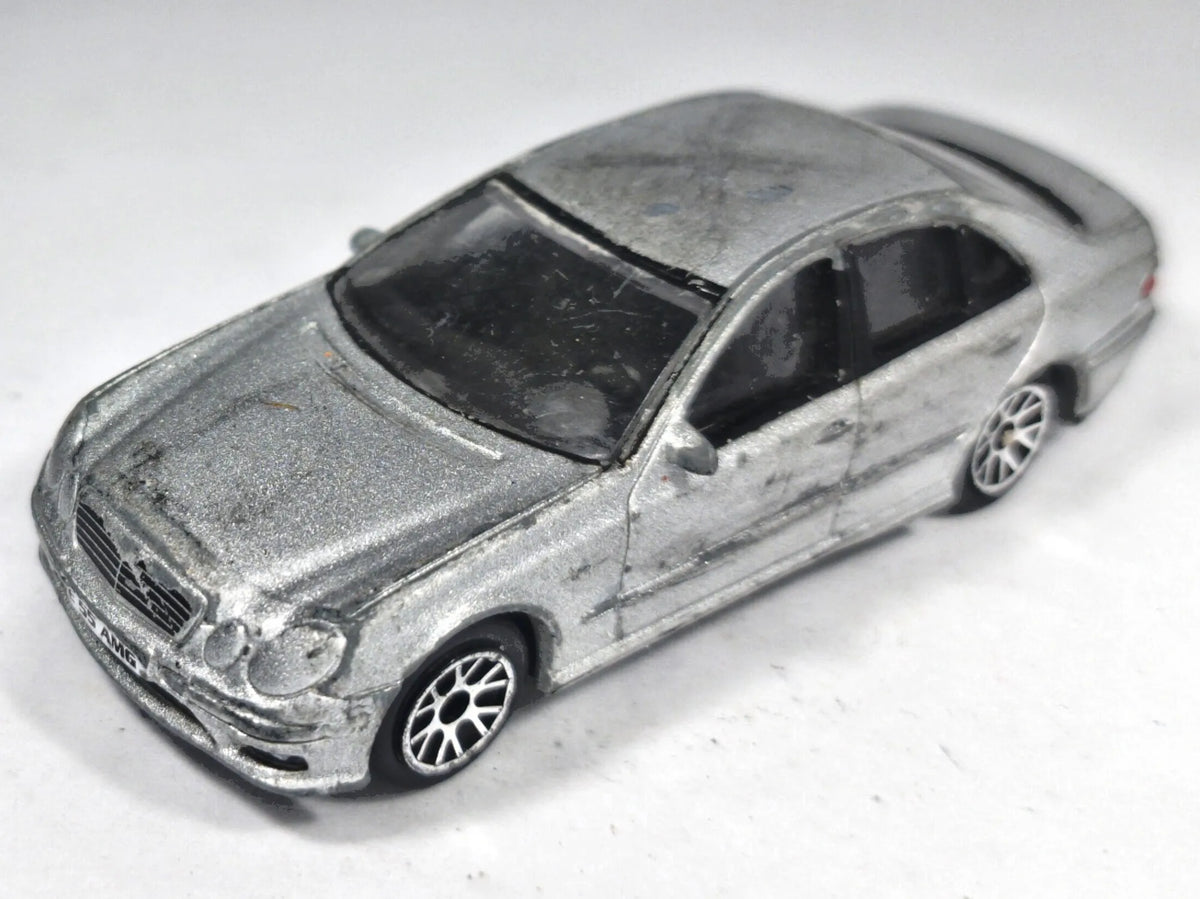 Mercedes-Benz C 55 AMG V8 Realtoy 1:60 Luzak Srebrny – zdjęcie 2