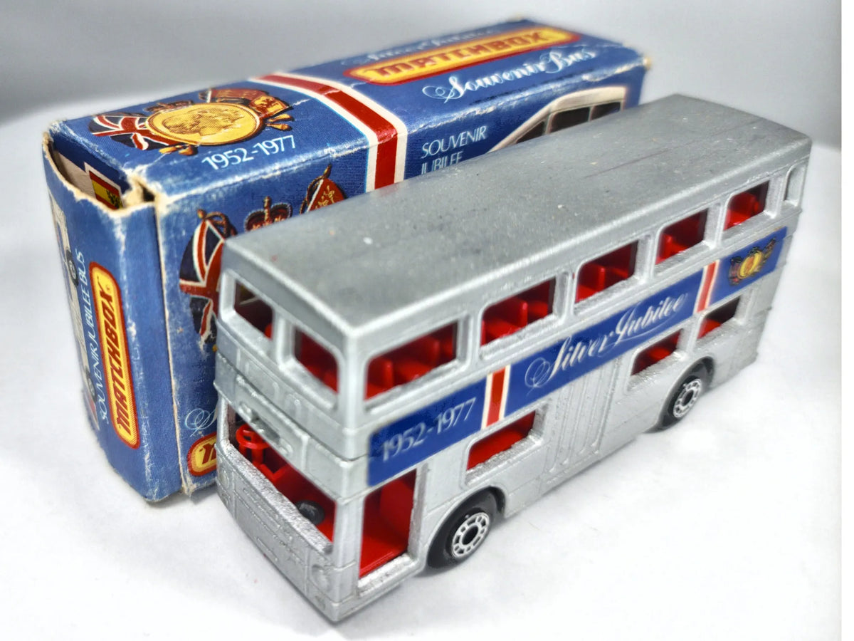 The Londoner Matchbox lata 60-te Superfast 1:87 Made in England London Bus – zdjęcie 2