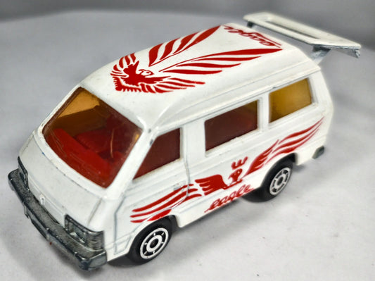 1986 TOYOTA LITE ACE Majorette '80 Biały 1:52 Made in France eagle 2xMetal – zdjęcie 2