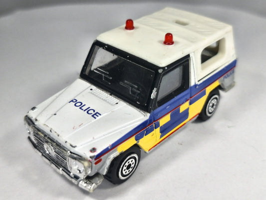 MERCEDES-BENZ G-WAGON POLICE, Realtoy, Die cast, Biały, 1:67, Resoraki – zdjęcie 2