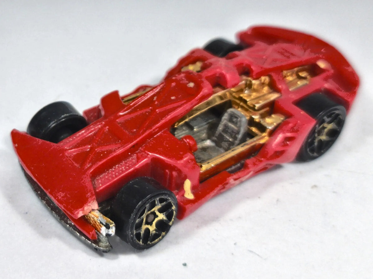 Split Decision Hot Wheels 1:64 Luzak Czerwony – zdjęcie 2