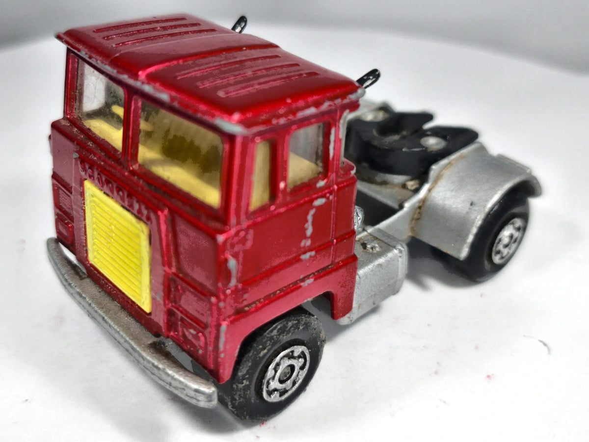 Scammell Tractor Mainline Matchbox 1973 Czerwony 1:43 Made in England – zdjęcie 2