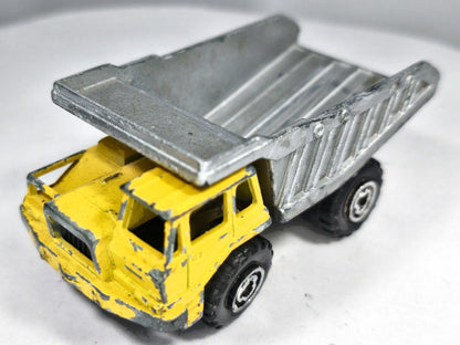 BENNER CARRIERE WYWROTKA Majorette Made in France Żółty 1:64 – zdjęcie 2