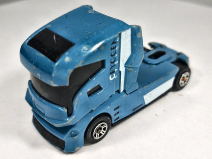 Ciągnik Siodłowy Cryogen System Majorette Niebieski 1:86 – zdjęcie 2