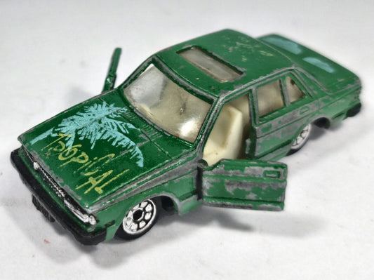 Jak Nissan Bluebird Turbo (910) Zylmex Zielony 1:64 Tropical Vintage Model – zdjęcie 2