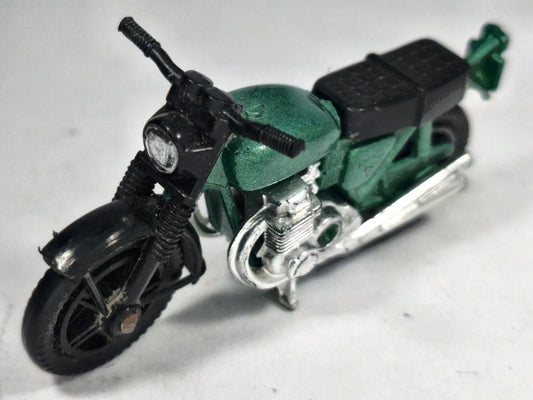 Motocykl HONDA RORA Matchbox 1974 Zielony 1:32 Made in England – zdjęcie 2