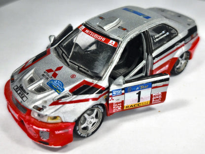 Mitsubishi Lancer Hongwell Srebrny 1:38 – zdjęcie 2