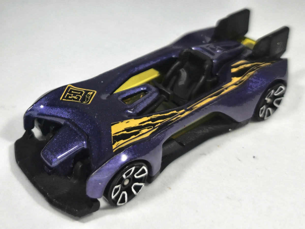 Electro Silhouette Hot Wheels 2016 HW Speed Graphics 1:64 53 Luzak – zdjęcie 2