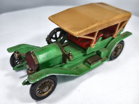 1912 Simplex Yesteryear Matchbox '70 Zielony 1:43 Made in England – zdjęcie 2