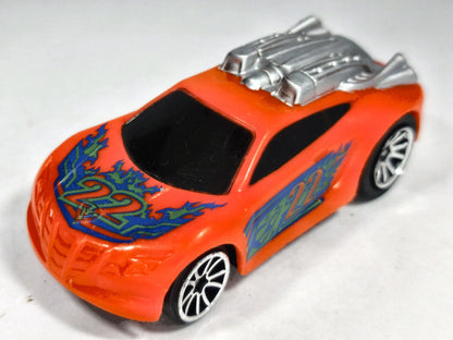 Fantazyjne Sportowe Coupe Metal Machines Motor Max Pomarańczowy 1:64 – zdjęcie 2