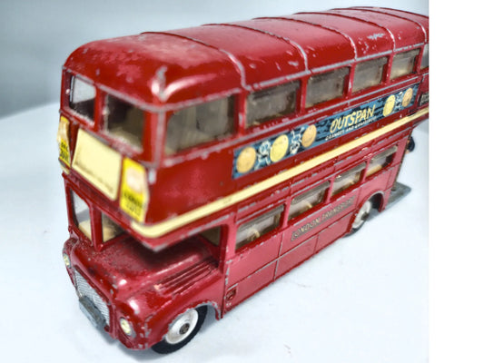 London Transport Routemaster Corgi '60 Czerwony 1:43 Made in Gt Britain – zdjęcie 2