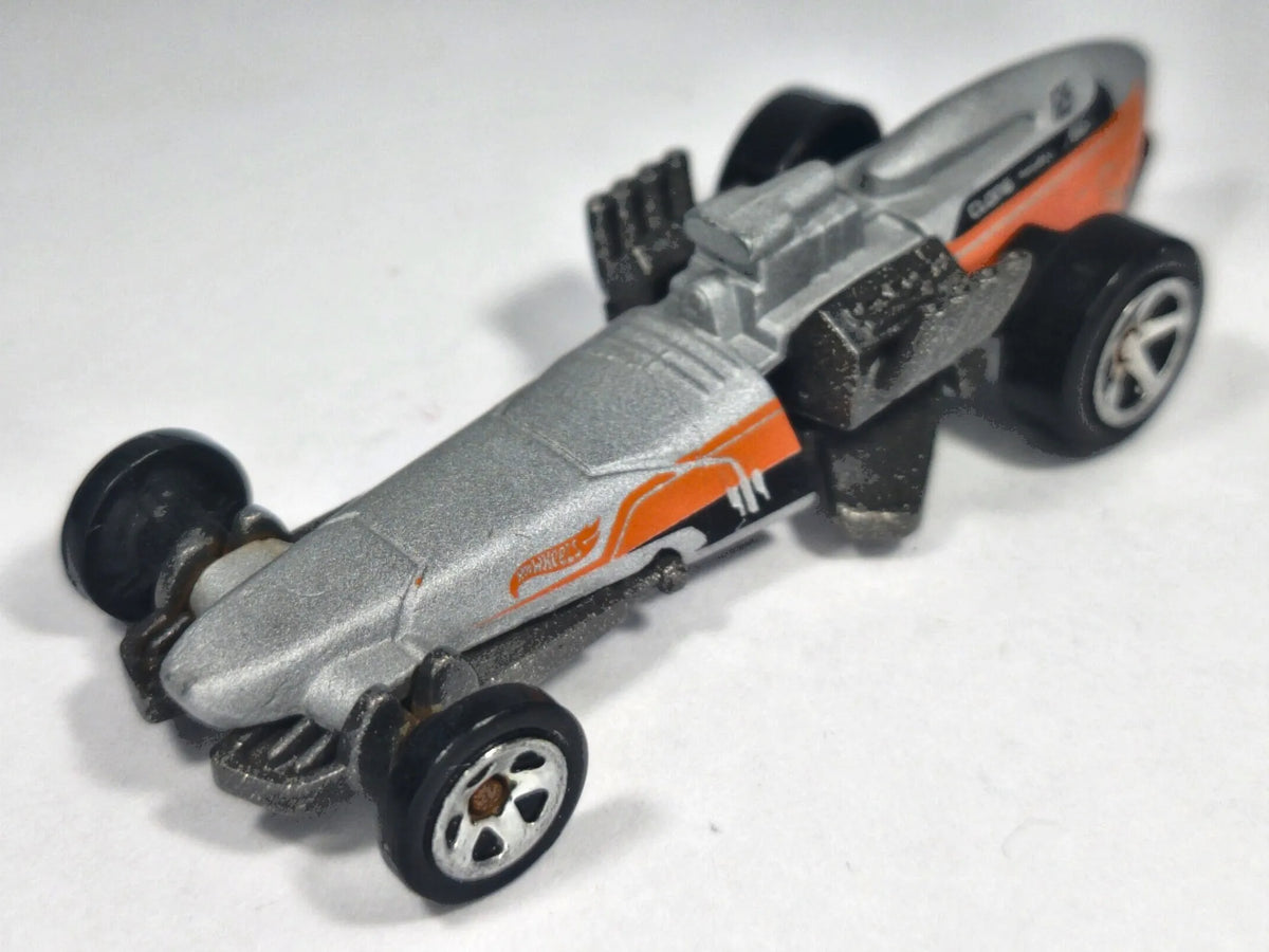 ROCKIN' RAILER, Hot Wheels 2022, Die cast HKG53, Srebrny, 1:64, Resoraki – zdjęcie 2
