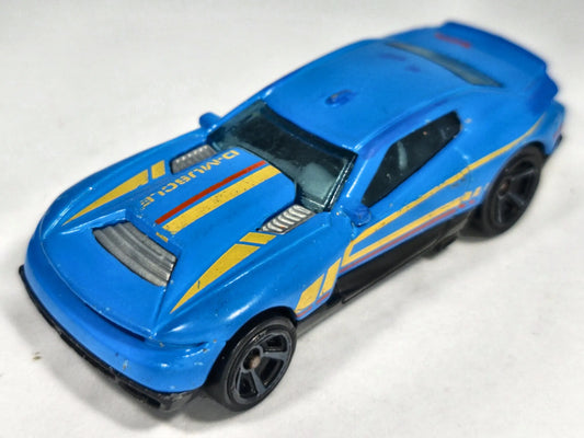 D-Muscle Hot Wheels 2014 Blue 1:64 – zdjęcie 2