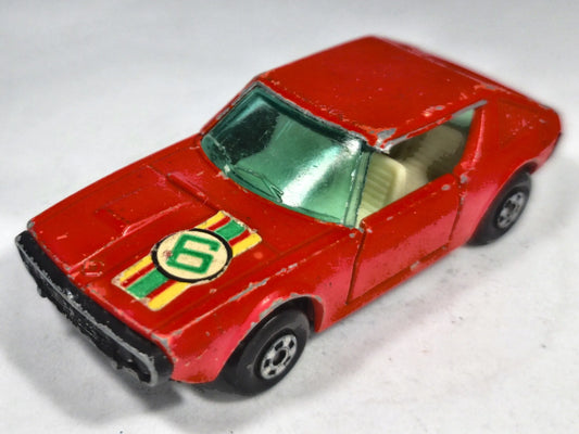 Datsun 260Z Matchbox 1976 Superfast 1:60 Made in England 6 Luzak Czerwony – zdjęcie 2