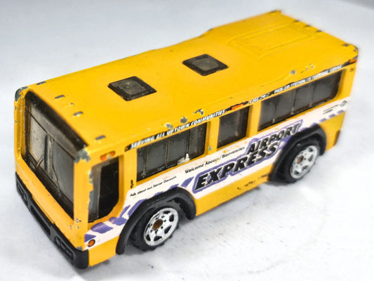 CITY BUS Matchbox 2005 1:64 Autobus lotniskowy AIRPORT EXPRESS Luzak – zdjęcie 2