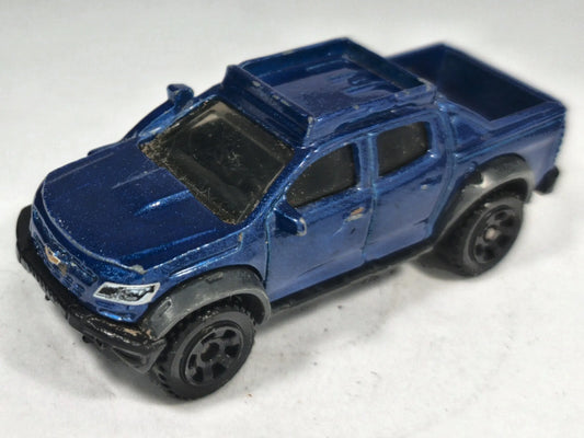 Chevrolet Colorado Matchbox 2017 1:72 Pickup Luzak Niebieski – zdjęcie 2