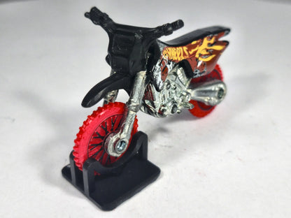 MOTOCYKL HW450F, Hot Wheels 2013, Die cast, Czarny, 1:64, Resoraki – zdjęcie 2