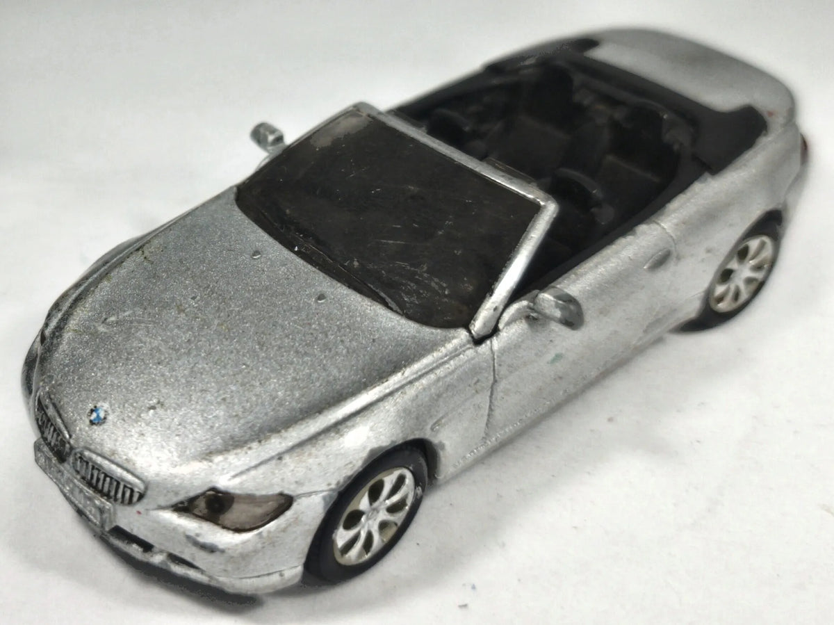 BMW 645I Cabrio SIKU 1:54 Luzak Srebrny – zdjęcie 2
