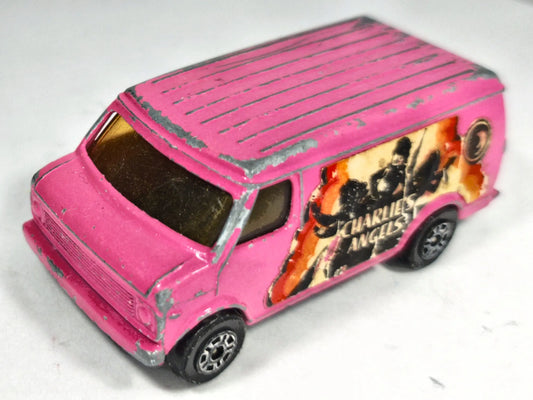 U.S VAN Juniors Różowy 1:64 Made in Gt Britain Charle's Angels – zdjęcie 2