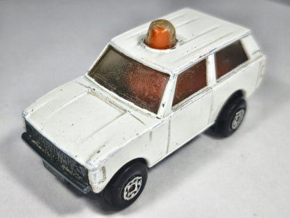 NO.20 POLICE PATROL, Matchbox 1975, Die cast NO20, Biały, 1:64, Resoraki – zdjęcie 2