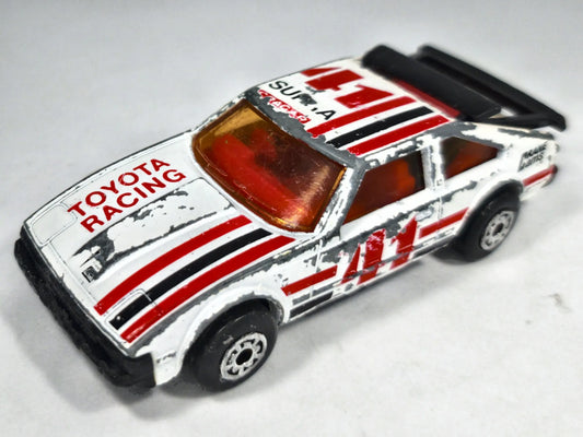 TOYOTA SUPRA Matchbox 1982 Biały 1:60 Made in Macau – zdjęcie 2