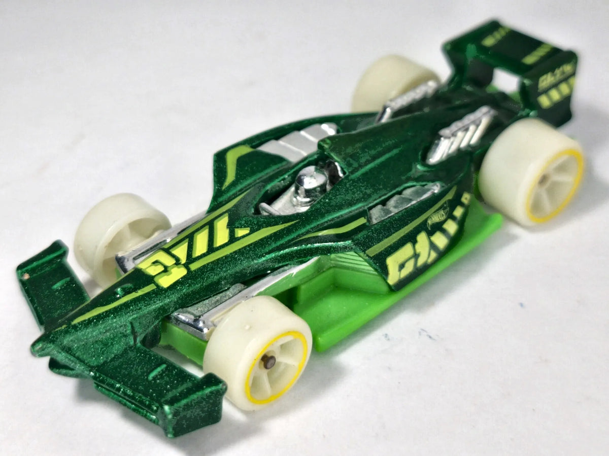 WINNING FORMULA Hot Wheels 2014 Zielony 1:64 – zdjęcie 2