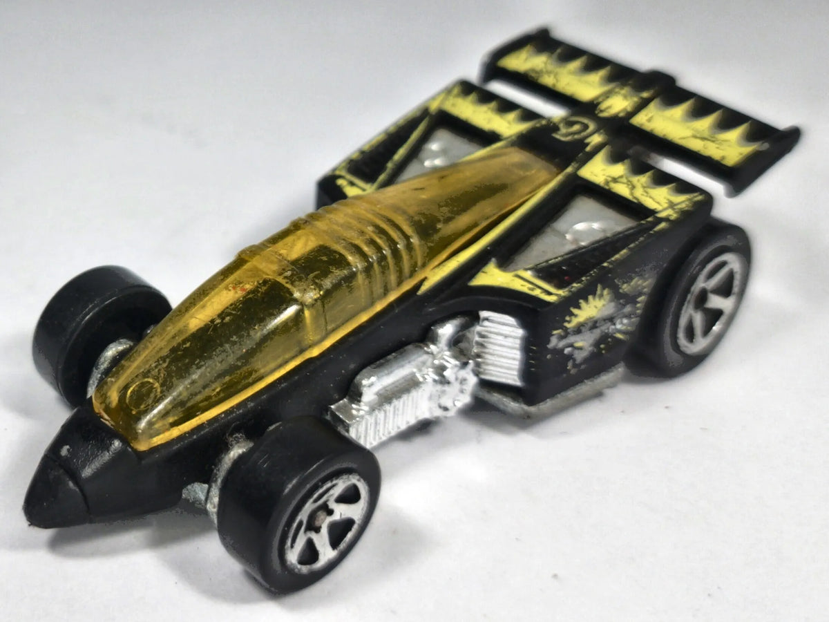 Shadow Jet Hot Wheels 1987 Air Circus 1:64 Luzak Czarny 2xMetal – zdjęcie 2