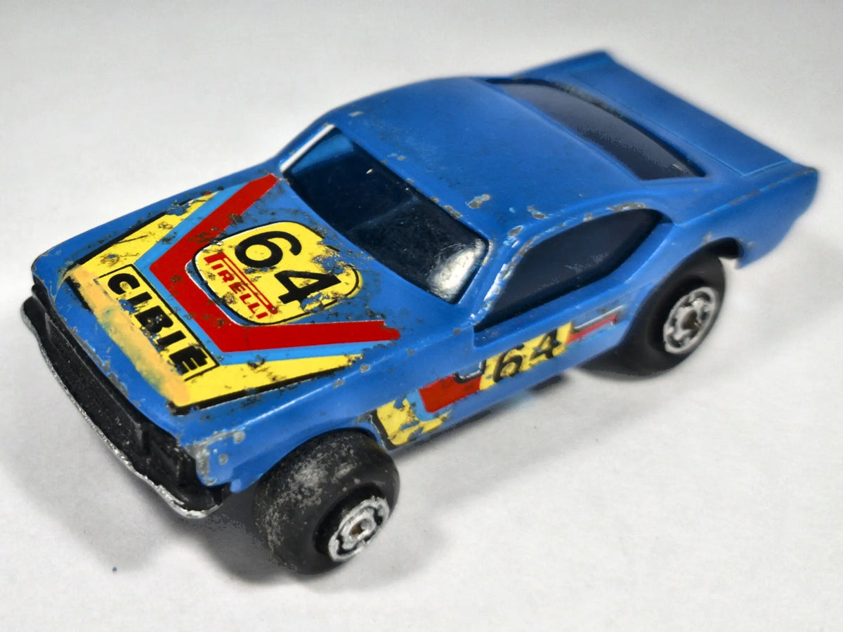 Ford Mustang Mach Guisval '70 Niebieski 1:58 Made in Spain – zdjęcie 2