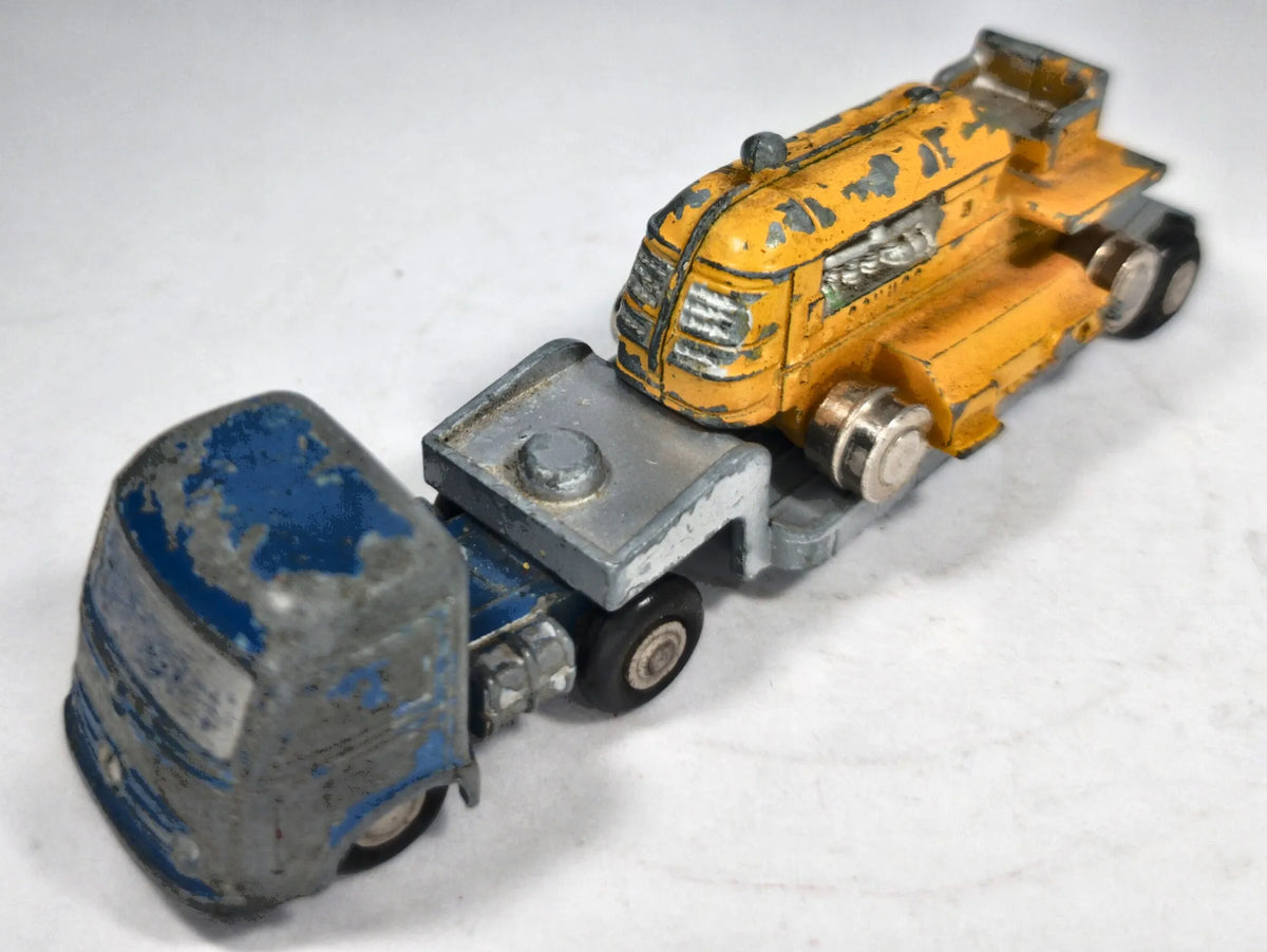 Ciężarówka Piccolo Truck Schuco '60 Żółty 1:87 Made in West Germany – zdjęcie 2