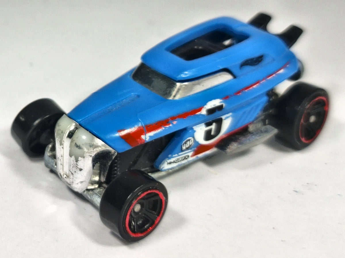 Rip Rod Hot Wheels 2013 HW Daredevils 1:64 1 Luzak Niebieski – zdjęcie 2