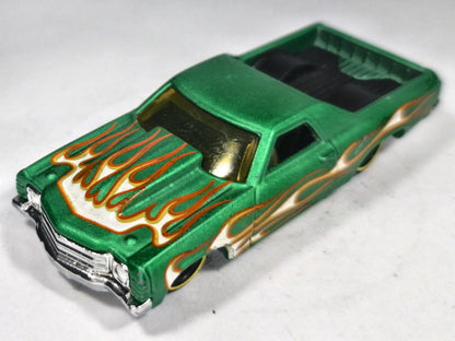 '71 Chevrolet El Camino Hot Wheels 2013 1:64 Pickup Luzak Zielony – zdjęcie 2