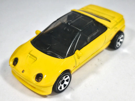 1992 MAZDA AUTOZAM AZ-1, Matchbox 2002, Die cast MB1365 Żółty 1:64 Resoraki – zdjęcie 2