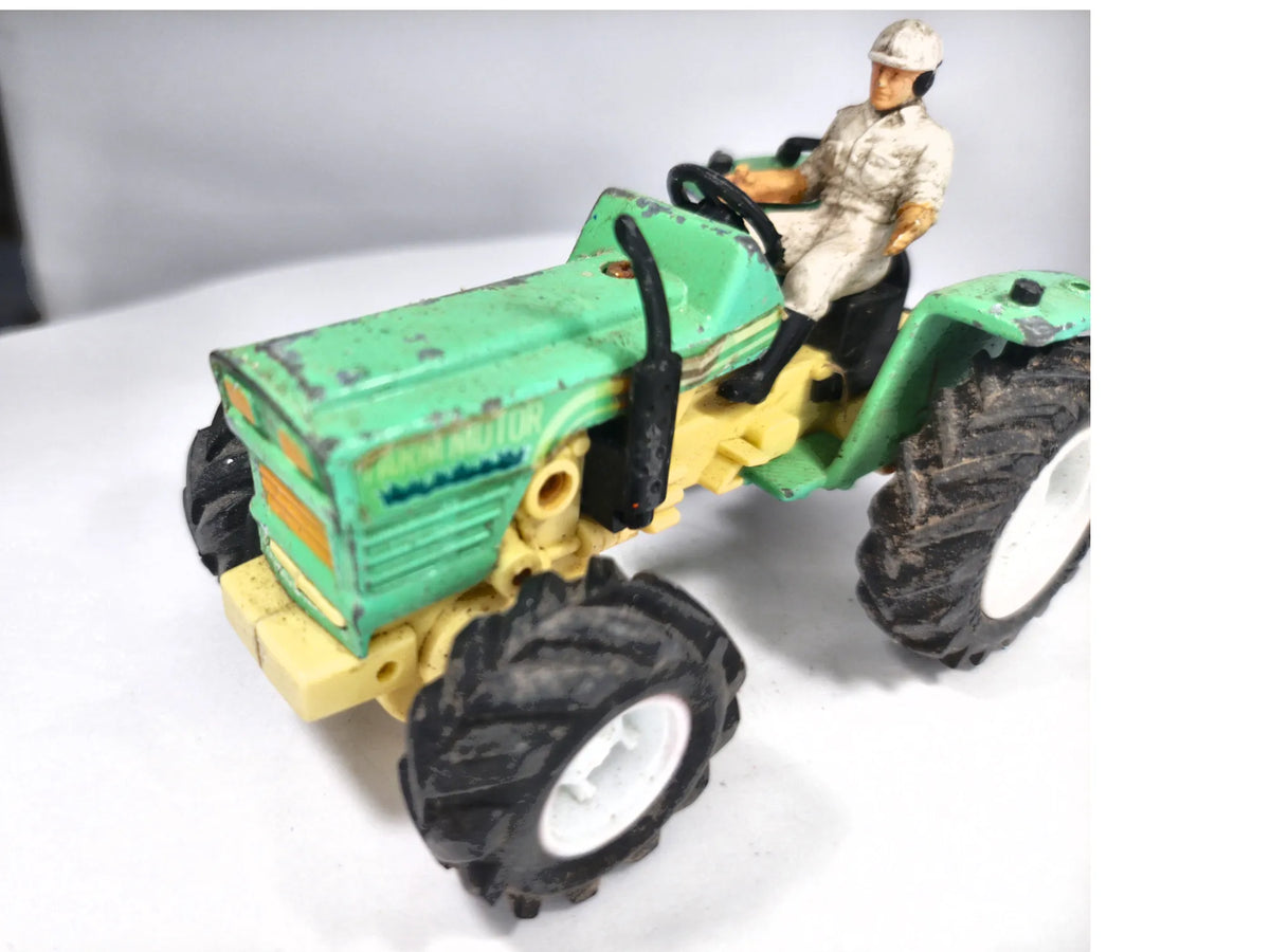 Ciągnik Rolniczy Traktor Majorette 1:43 Ciągnik Rolniczy Figurka Kierowcy – zdjęcie 2