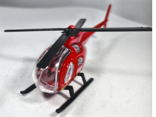 Helikopter Ratowniczy 1:64 Helikopter ERGENCY Luzak Czerwony – zdjęcie 2