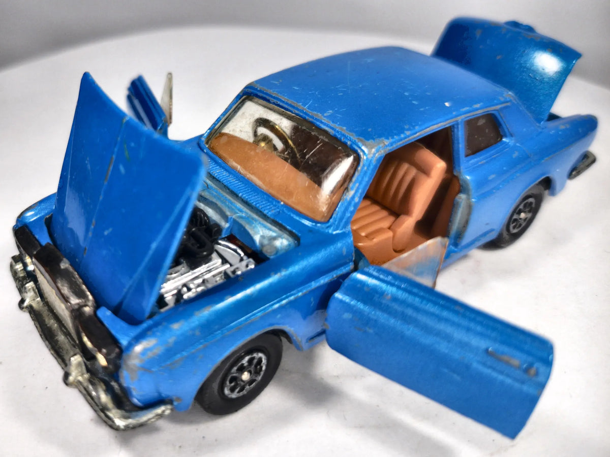 Rolls Royce Silver Shadow Corgi '70 Niebieski 1:37 Made in Gt Britain – zdjęcie 2