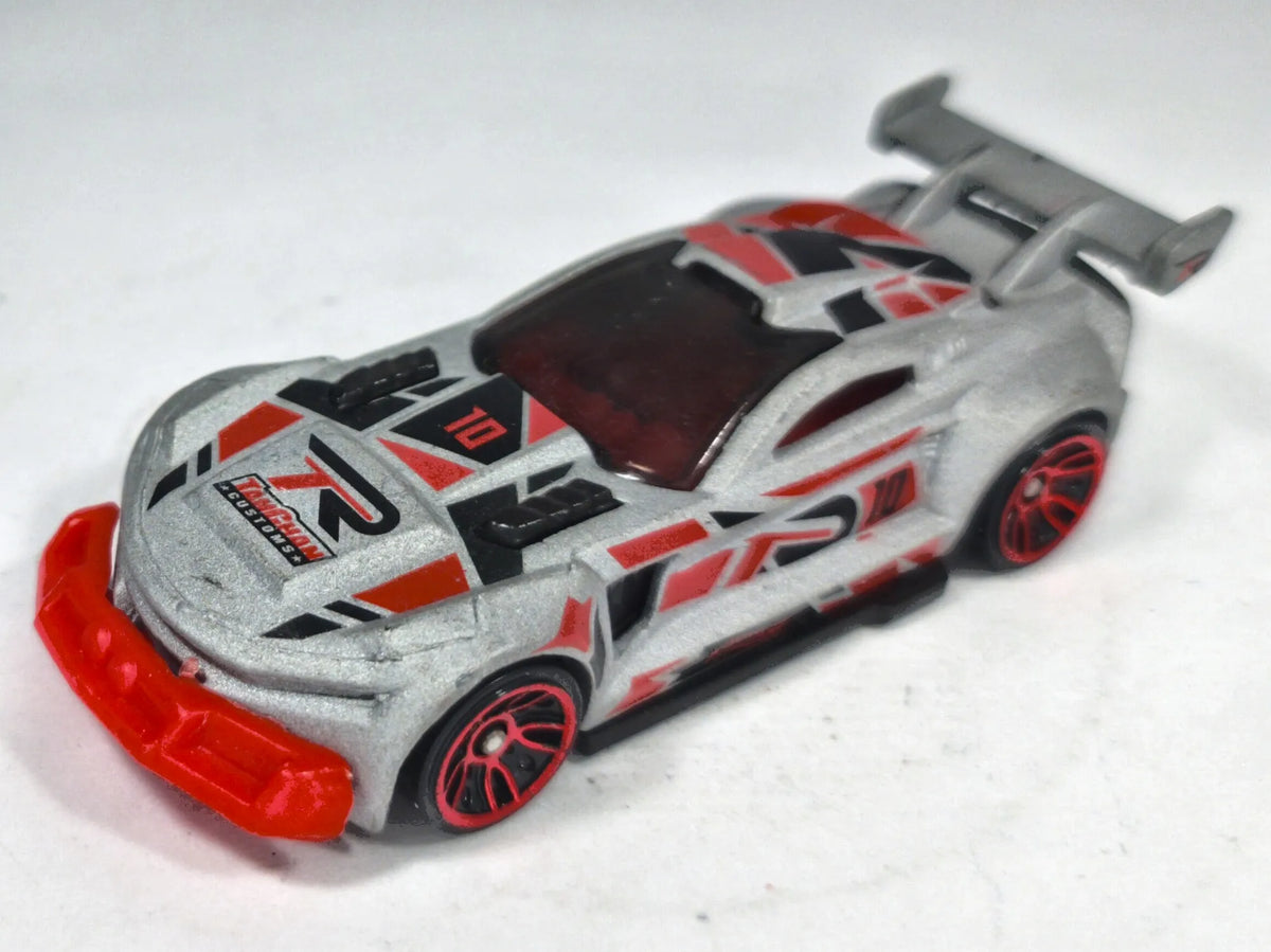 Track Ripper Hot Wheels 2017 HW Speed Graphics 1:64 10 Luzak Srebrny – zdjęcie 2