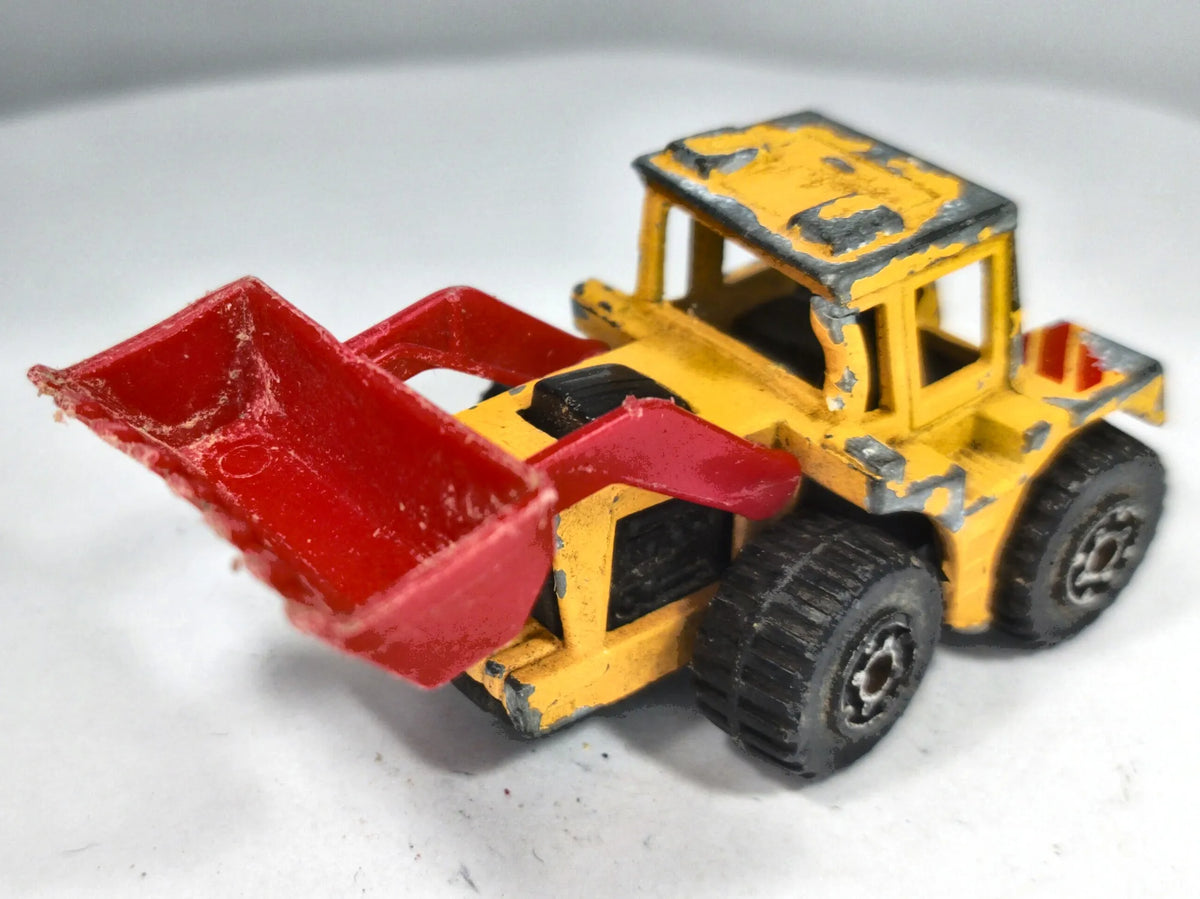 Tractor Shovel Matchbox 1976 Superfast 1:64 Made in England Ładowarka Luzak – zdjęcie 2