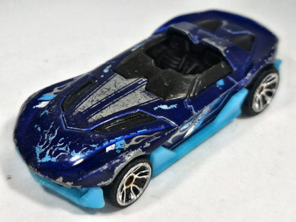 Prototype H-24 Hot Wheels Niebieski 1:64 – zdjęcie 2