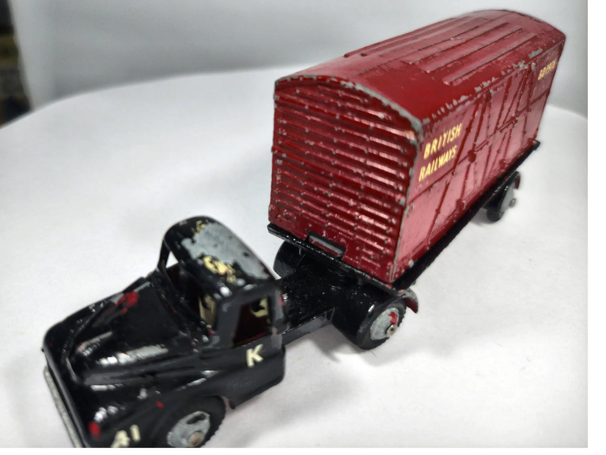 Bedford S Z Naczepą Furgon British Railways Budgie Toys '60 1:64 Made in UK – zdjęcie 2