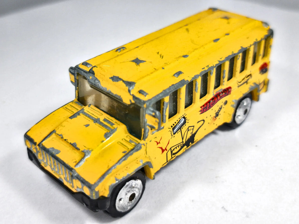 SCHOOL BUS, Matchbox 2000, Die cast, Żółty, 1:64, Resoraki – zdjęcie 2