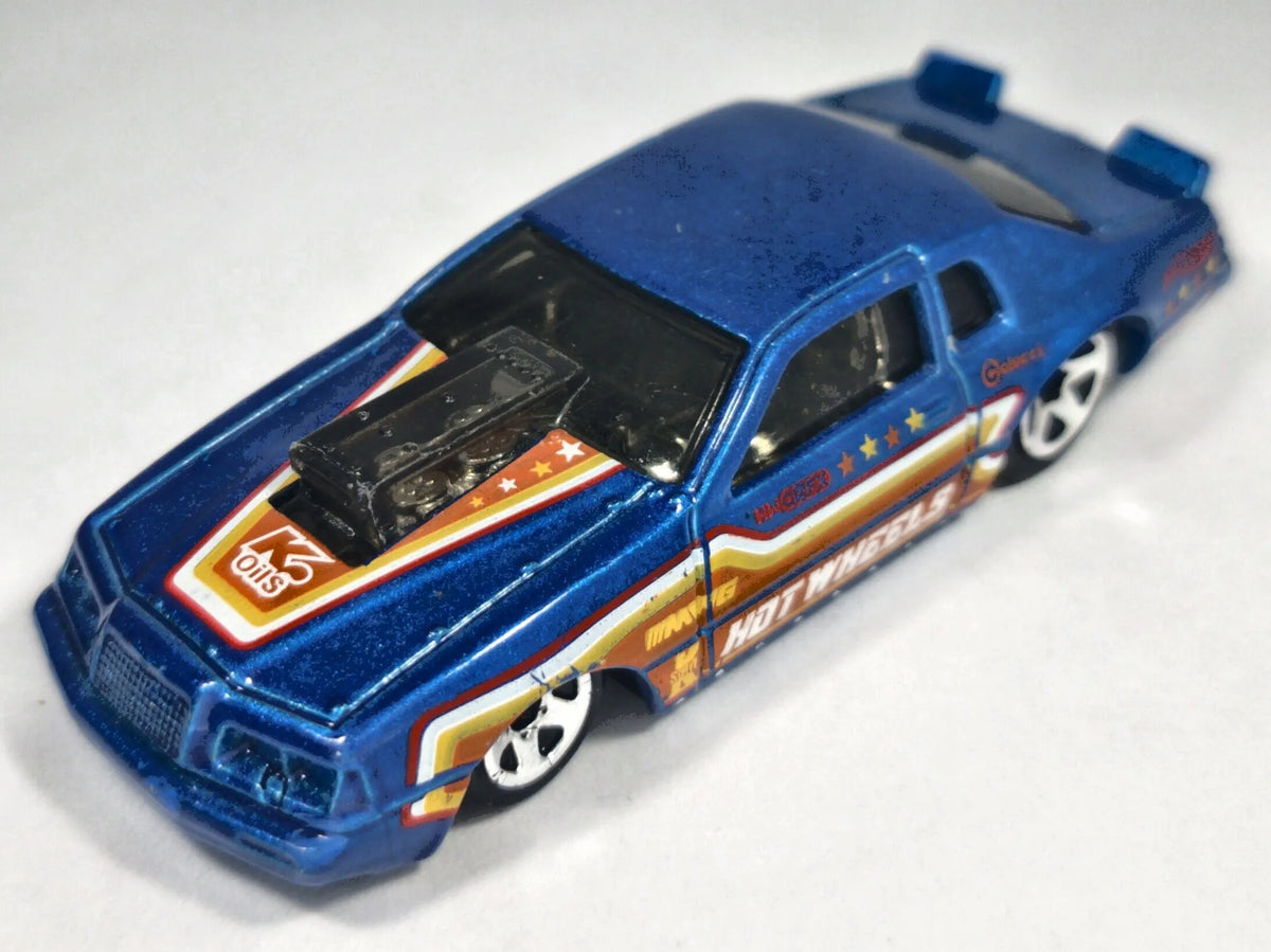 '86 FORD THUNDERBIRD PRO STOCK, Hot Wheels 2022, HKH32, Granatowy, 1:64 – zdjęcie 2