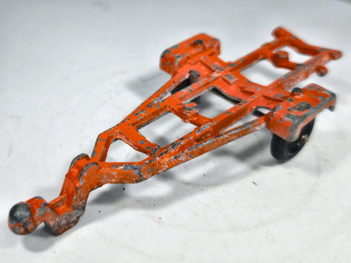 Przyczepa Do Przewozu Auta Corgi '60 Pomarańczowy 1:43 Made in Gt Britain – zdjęcie 2