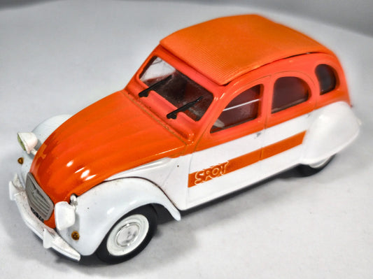 Citroen 2Cv 4 Norev 2003 Pomarańczowy 1:43 SPOT – zdjęcie 2